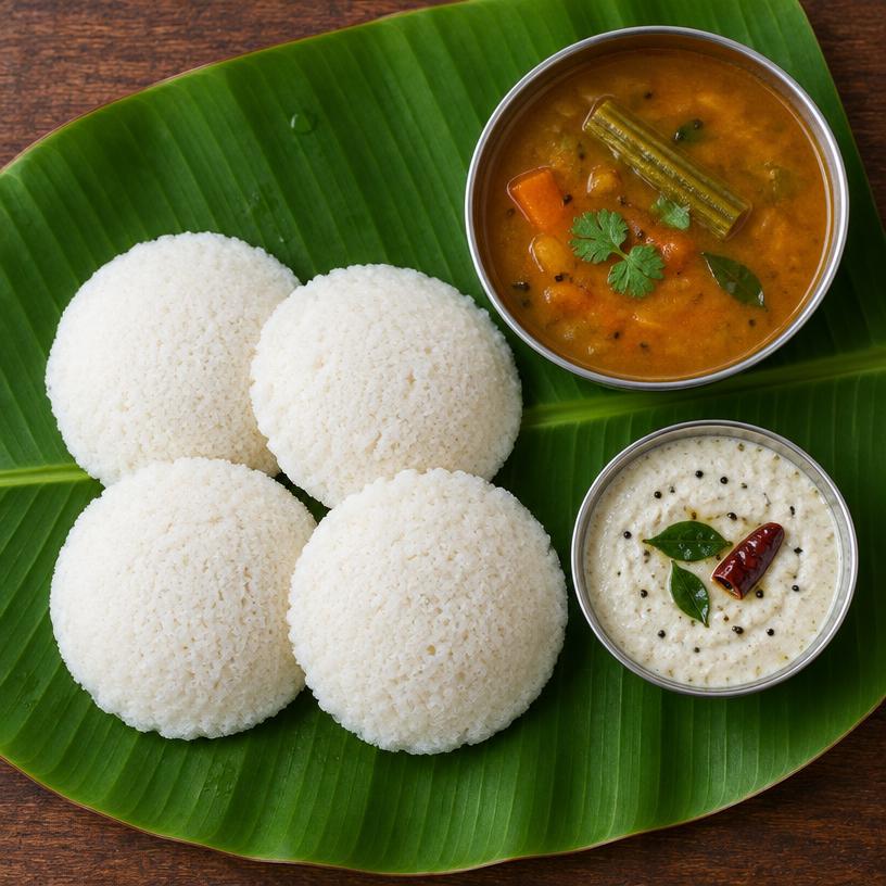 Idli — 4 pieces